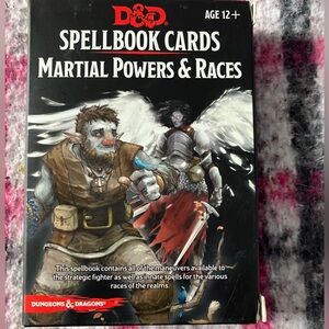 D&D Spellbook Cards - Martial Powers & Races